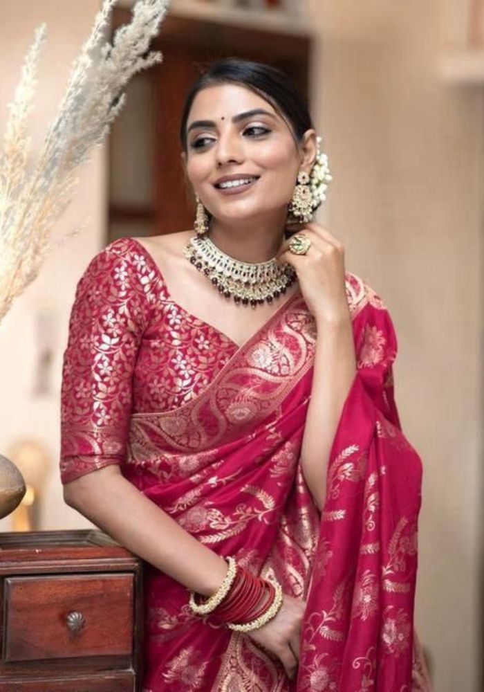 Anarkali Rani banarasi silk saree