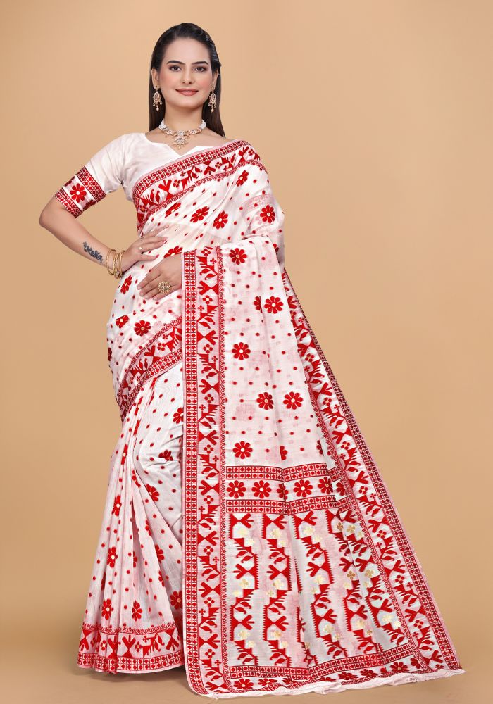 Alia Spun Cotton Saree