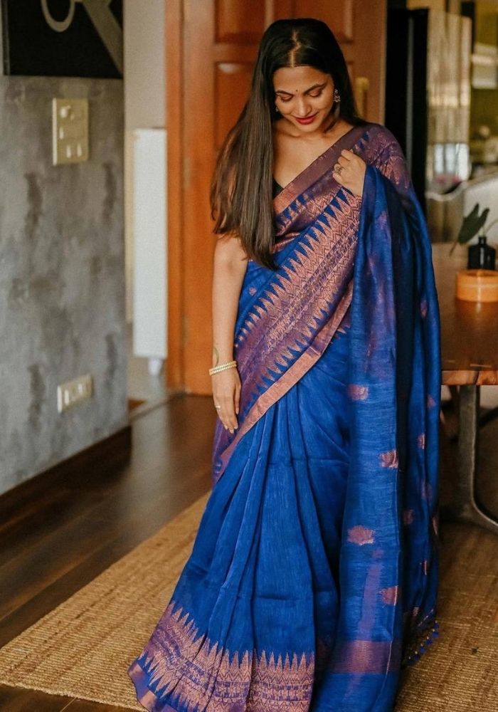 Anvika Linen saree