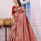 Chandrika Red Banarasi Silk Saree