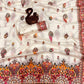 Fantabulous Beige Pashmina Saree With Radiant Blouse Piece