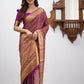Sharini – Traditional Purple Soft Silk Saree with Refined Weaves