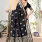 Yashika Black Banarasi Silk Saree