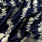 Sharvitha – Deep Blue Soft Silk Saree With Zari Work