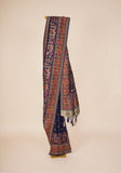 Rajlakshmi- N.blue Pashmina Saree With Innovative Blouse Piece