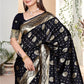 Yashika Black Banarasi Silk Saree