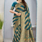Aarvi organza silk saree