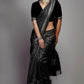 Ruchita Black Banarasi Silk Saree
