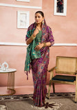 Anupama Bandhej Silk Saree