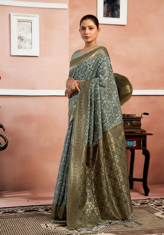 Anushree Linen saree