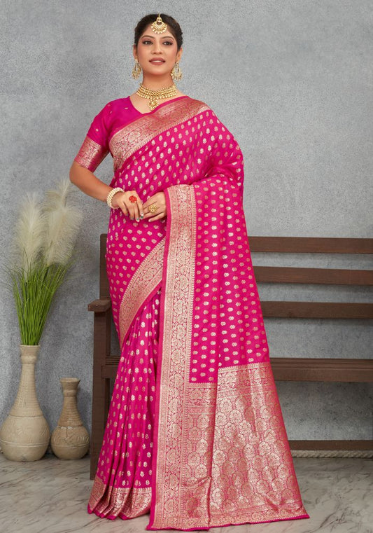 Charmi Rani Banrasi Soft Silk Saree