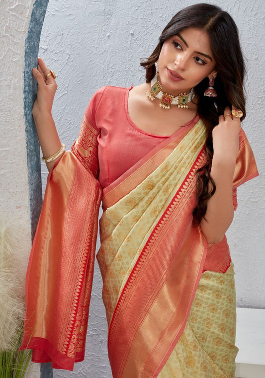 Anika Banarasi silk saree