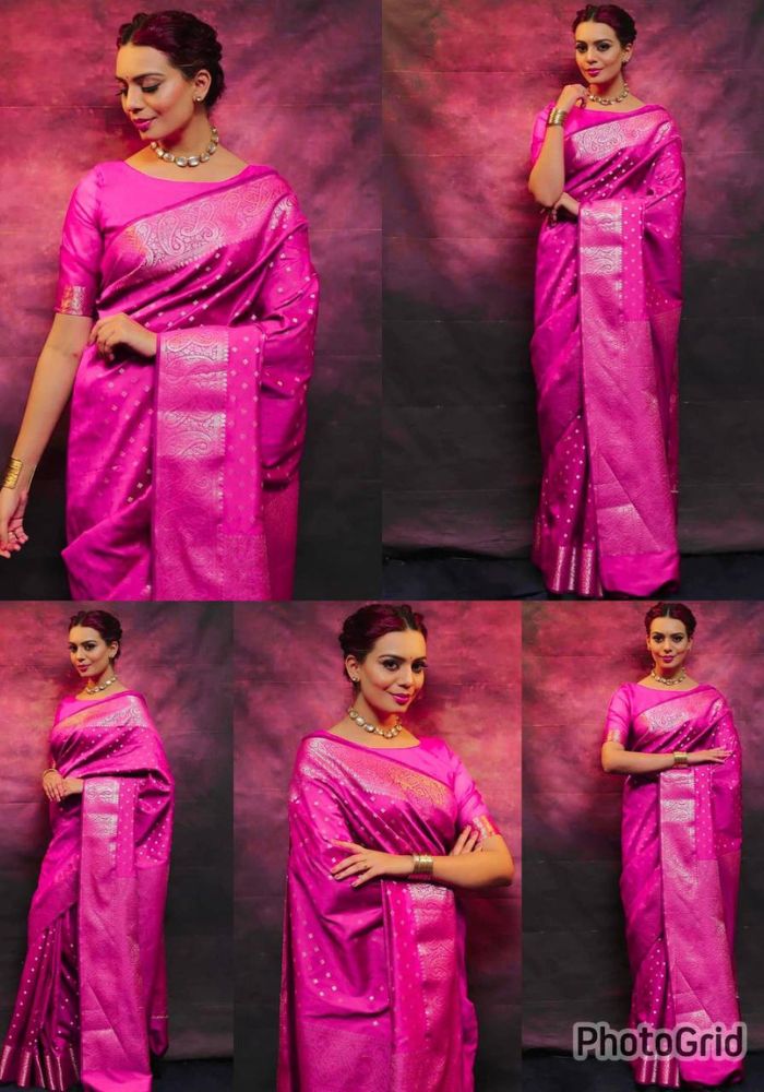 Suhani Rani Banarasi Silk Saree