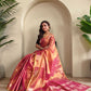 Varnika – Pink Banarasi Soft Tissue Silk Saree of Subtle Charm