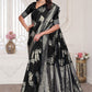 Aura Black Banarasi Silk Saree