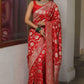 Aaradhya Banarasi silk saree