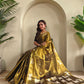Varnika – Golden Banarasi Soft Tiuuse Silk Saree of Subtle Charm
