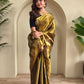 Varnika – Golden Banarasi Soft Tiuuse Silk Saree of Subtle Charm