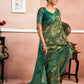 Srivalli Green Digital Silk saree