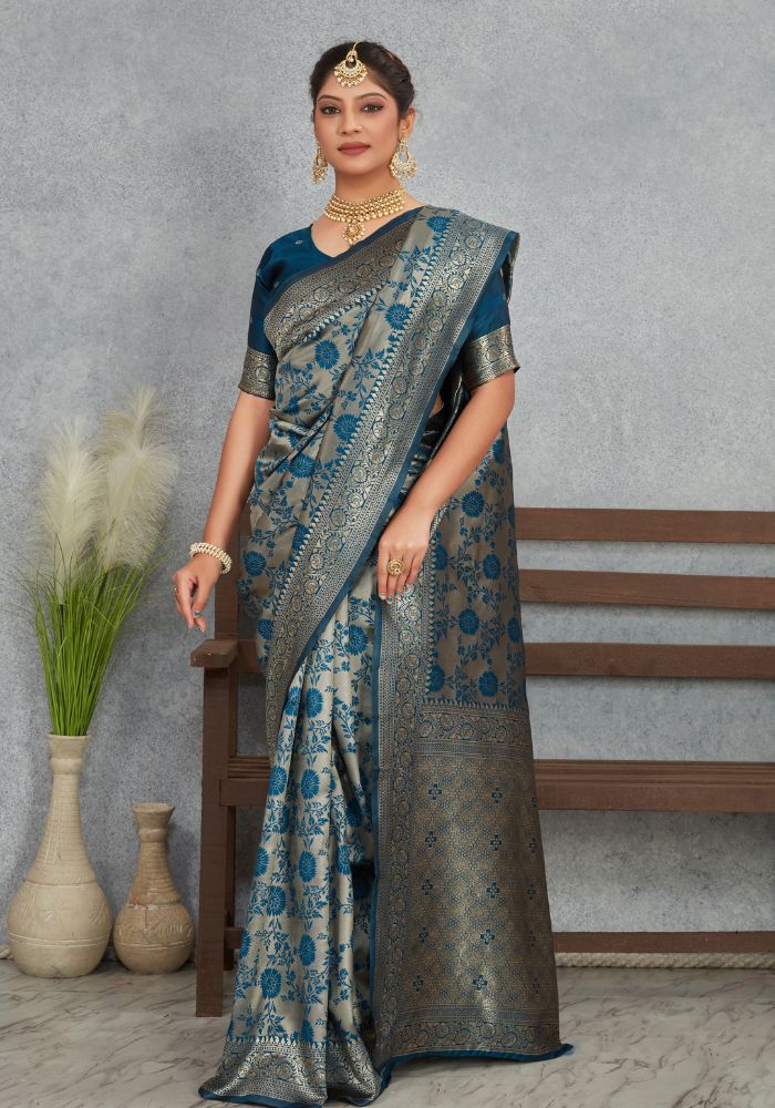 Antara Banarasi Silk Saree