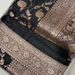 Black Banarasi Katan Silk Saree