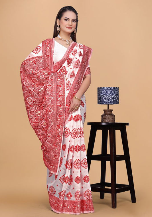 Devyani Spun Cotton Saree