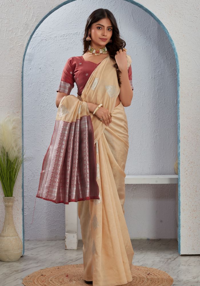 Sanvi  Kanchipuram silk saree