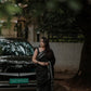 Grace Noir: Black Cotton Silk Saree with Subtle Blouse Companion