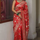 Aaradhya Banarasi silk saree