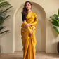 Varnika – Mustard Banarasi Soft Tiuuse Silk Saree of Subtle Charm