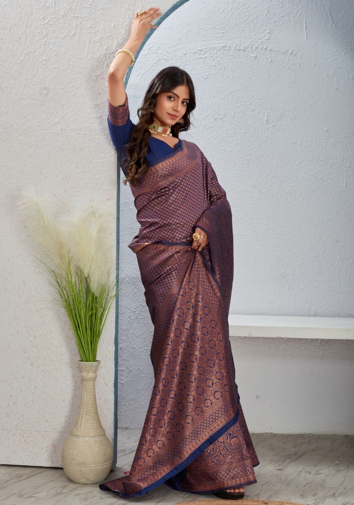 Zarika Banarasi silk saree