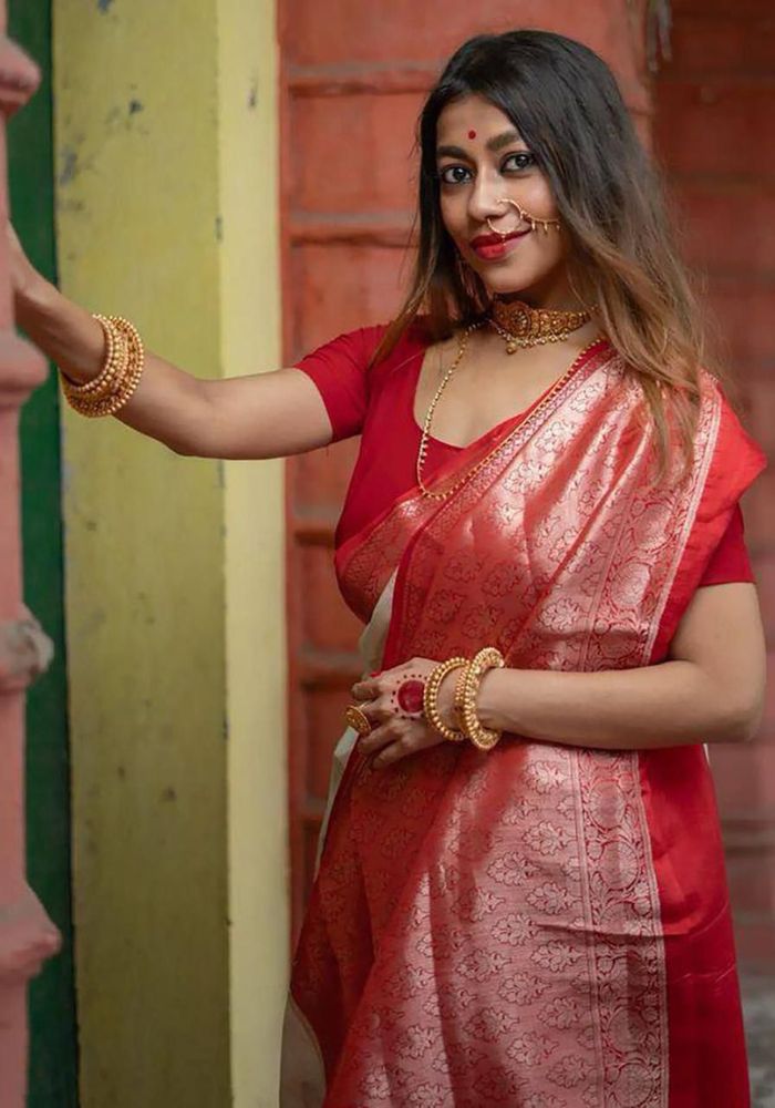 Bengal Bloom Silk Saree