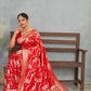 Sita Red Banarasi Soft Silk Saree