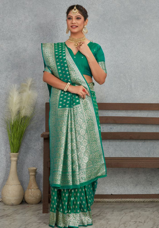 Charmi Rama Banarasi Silk Soft Saree