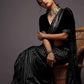 Ruchita Black Banarasi Silk Saree