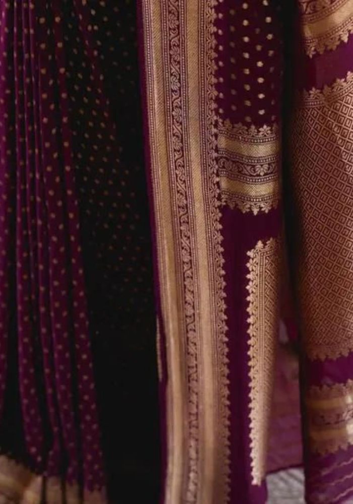 Wedding Wear Traditional Banarasi Soft Silk Saree