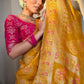 Tisha Gold Banarasi Silk Saree