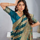 Aarvi organza silk saree
