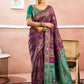 Anupama Bandhej Silk Saree
