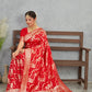 Sita Red Banarasi Soft Silk Saree