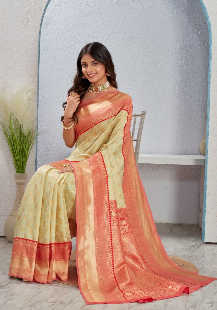 Anika Banarasi silk saree