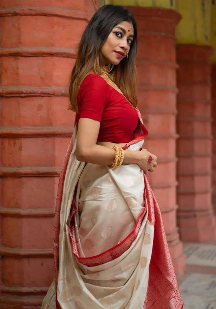 Bengal Bloom Silk Saree