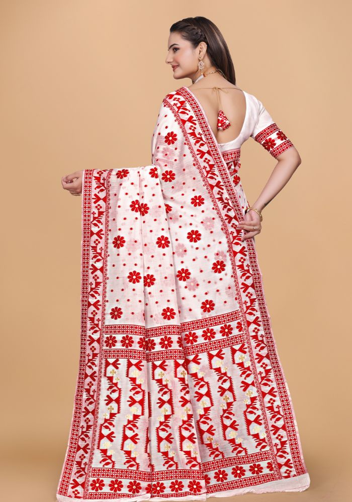 Alia Spun Cotton Saree