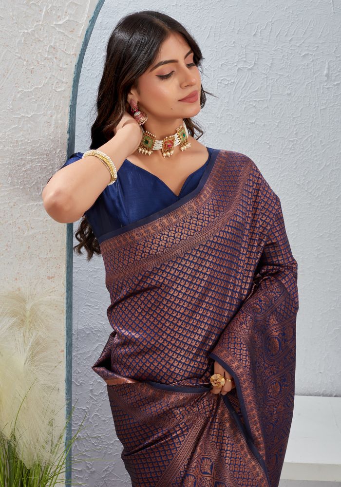 Zarika Banarasi silk saree