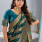 Aarvi organza silk saree