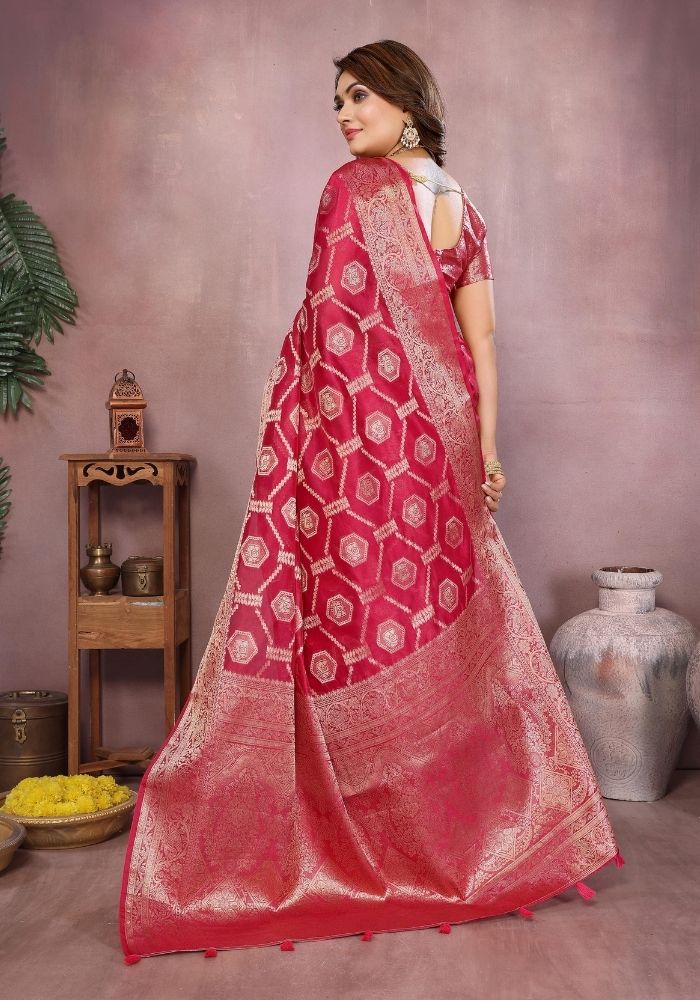 Sandhya Rani Organza Silk Saree
