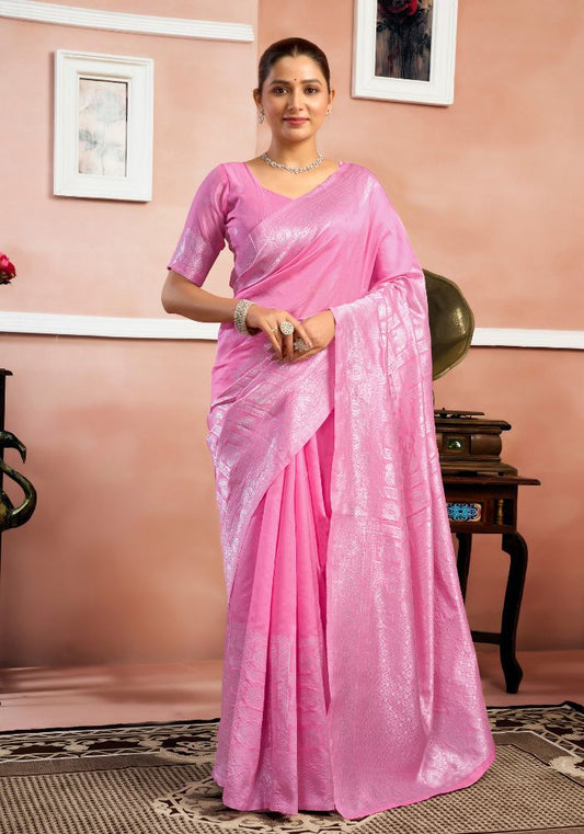 Aaina Banarasi Silk Saree