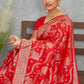 Sita Red Banarasi Soft Silk Saree