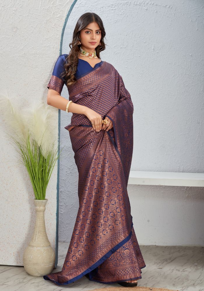 Zarika Banarasi silk saree