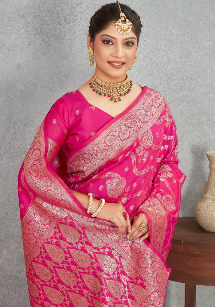 Sita Rani Bananrasi Soft Silk Saree